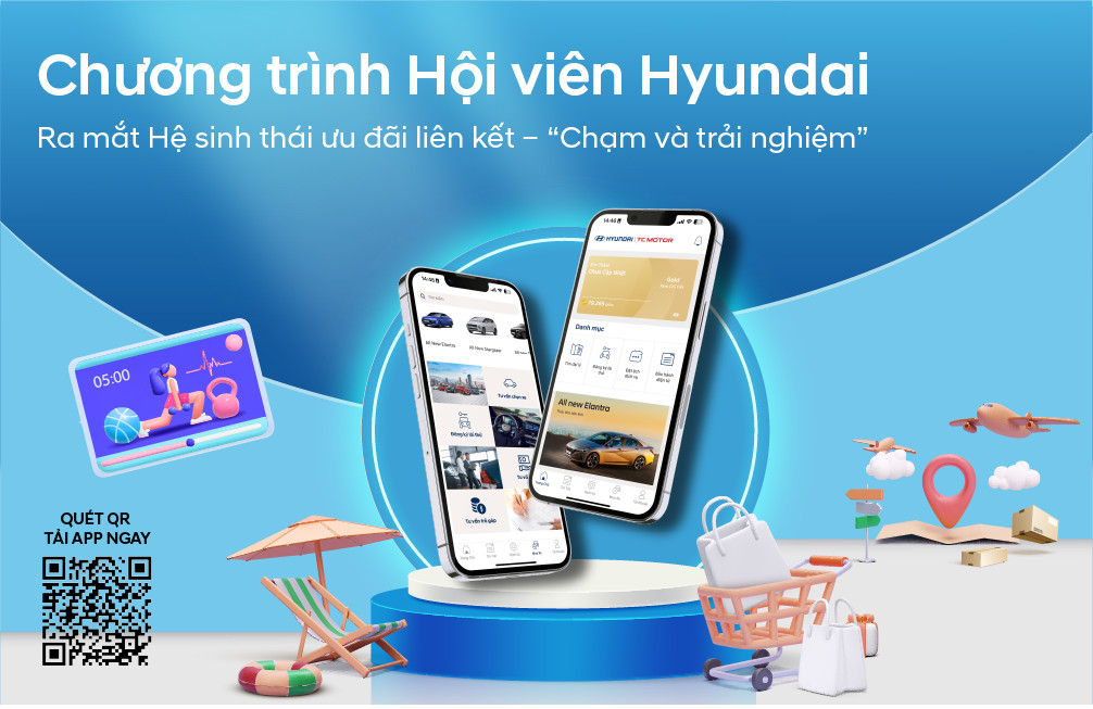 Chương trình Hội viên Hyundai ra mắt hệ sinh thái ưu đãi liên kết “Chạm và trải nghiệm” trên ứng dụng Hyundai ME!