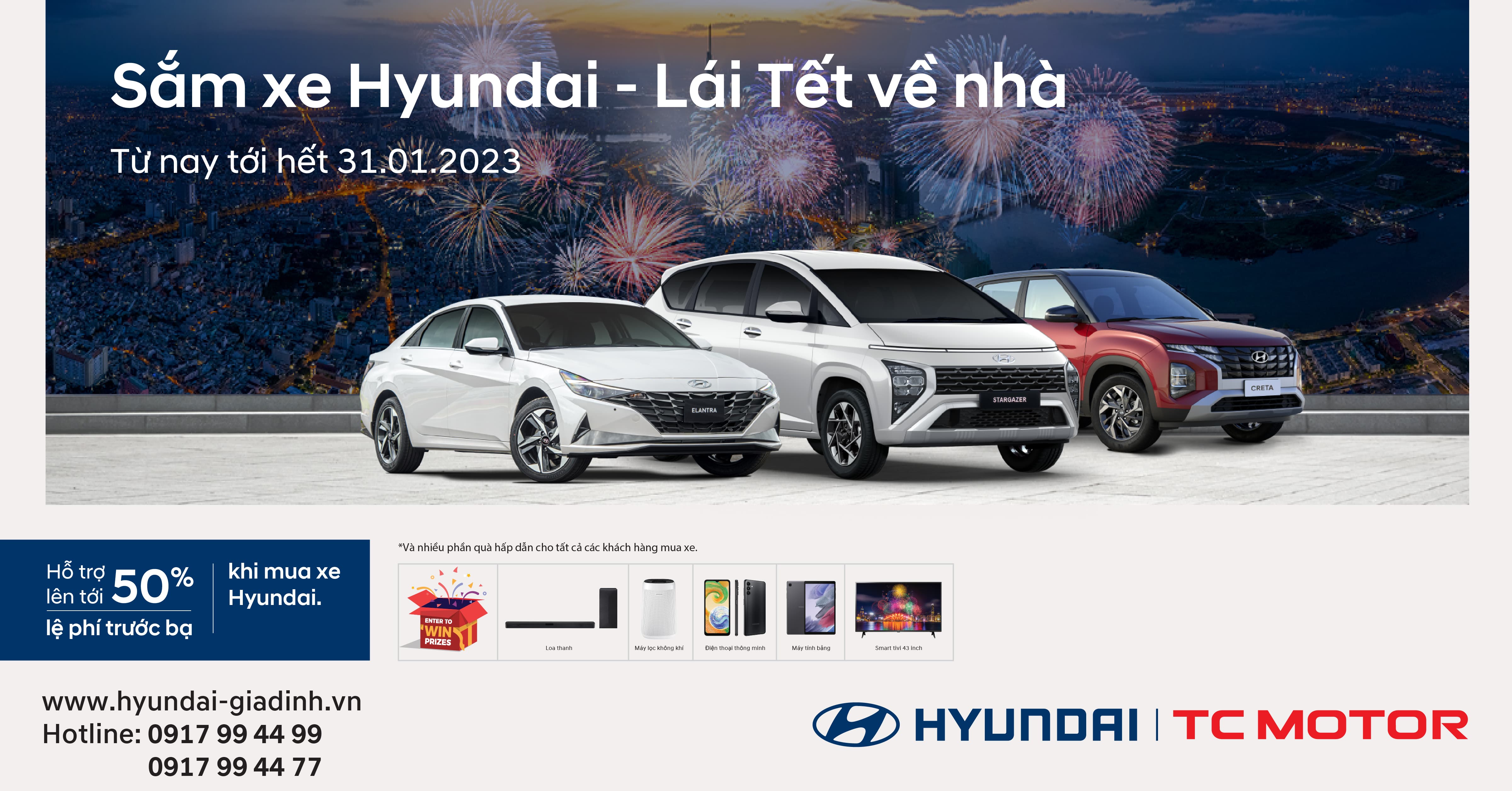 SẮM XE HYUNDAI - LÁI TẾT VỀ NHÀ