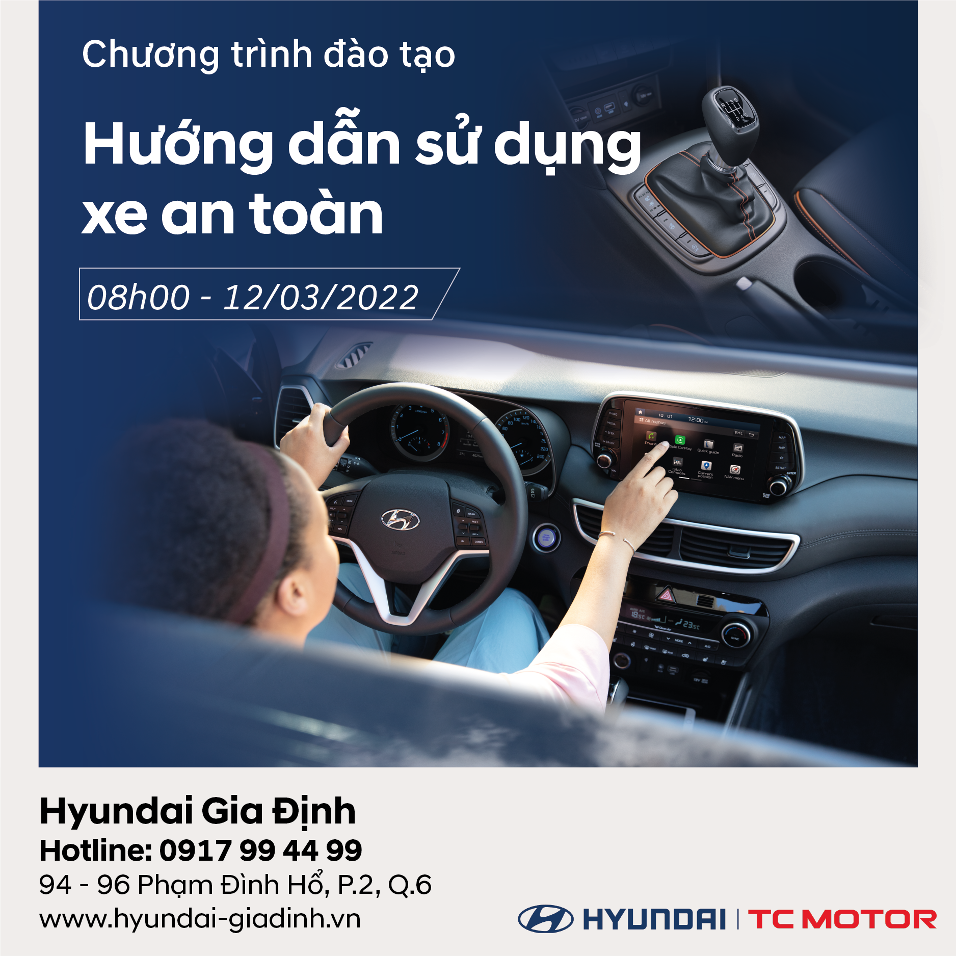 Thông báo tổ chức Chương trình Hướng dẫn sử dụng xe an toàn