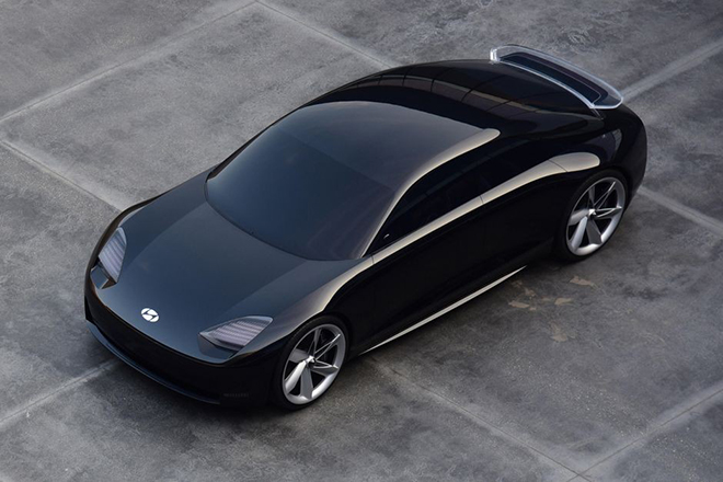 Xe điện Hyundai Ioniq 6 chạy thử trên đường tuyết, ra mắt cuối năm nay